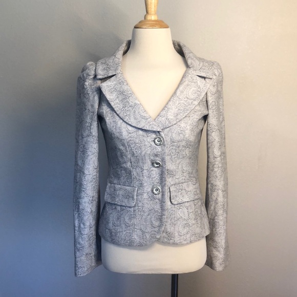 White House Black Market Jackets & Blazers - WHITE HOUSE BLACK MARKET Size 0 Wool Blend Tailored Fit Blazer